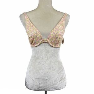 𝅺Flirtitude Women’s Lace Bralette Bra Size M Unlined